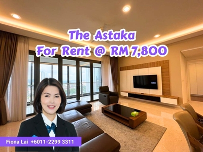 The Astaka ready move in very nice and cozy unit with fully furnished