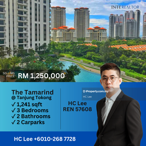 The Tamarind Tanjung Tokong 1241 sqft Low Floor Fully Furnished