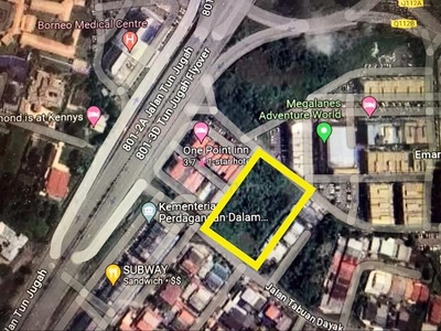 vacant land for rent (king Centre)