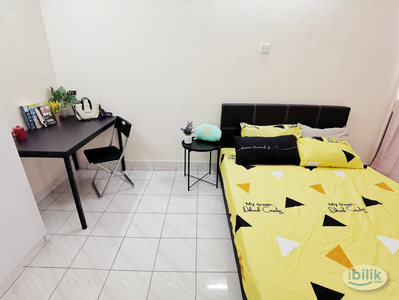 9 Mins MRT Landed Master Room with Private Bath near UCSI & MRT at Taman Connaught, Cheras