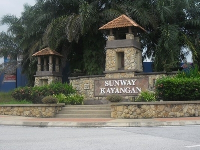 Double Storey Terrace House 2 Storey Superlink House Sunway Kayangan U9 Shah Alam For Sale