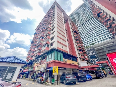 FOR SALE : Flat PKNS Kampung Bharu, Kuala Lumpur PRIME AREA 840 sqft!