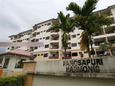 Freehold Apartment 3 Rooms Condo Pangsapuri Villa Harmonis, Gombak For Sale
