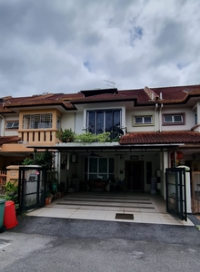 Freehold Double Storey Terrace House 2.5 Storey House Taman Megah 2 Cheras For Sale