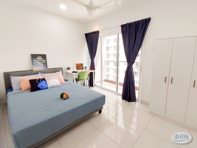 ✨Fully Furnished Medium Room with Balcony @ Bukit Jalil【Near Pavilion 2 Bukit Jalil】✨