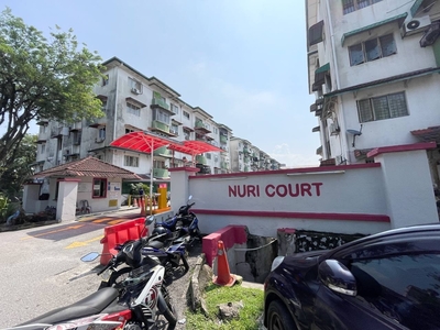 Nuri Court Apartment, Pandan Indah, LEVEL 2 + NEAR LRT Cempaka!