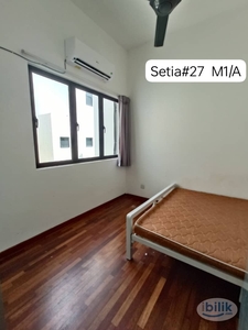 5 mins to Setia City Mall ❤️ Affordable Room For Rent at Setia Alam