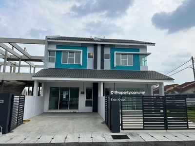 New Double Storey Terrace house Lahat Ipoh Perak below Rm300,000