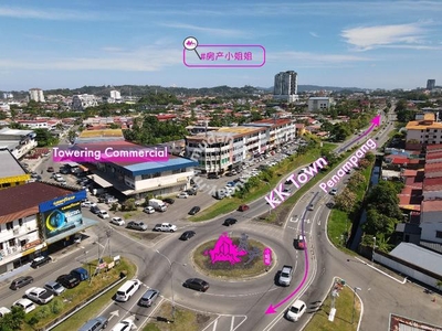 Road Frontage 4 Storeys Corner Towering Industrial Centre Penampang KK