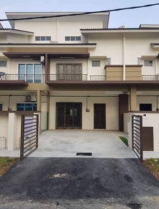 Available June Double Storey Terrace House at Taman Indah KLIA For Rent