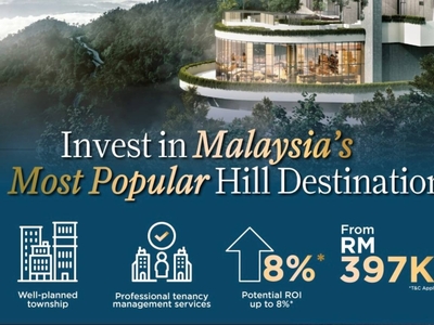 Best Investment Condominium At Genting Highland , Pahang With ROI Up To 9% (Hot Tourist Spot In Malaysia)