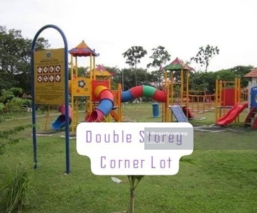 Corner lot double storey