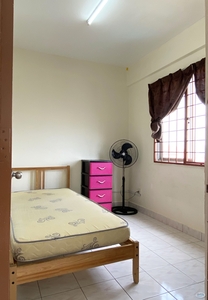 Furnished Room @ Idaman Sutera Setapak, Wangsa Maju, Gombak, LRT