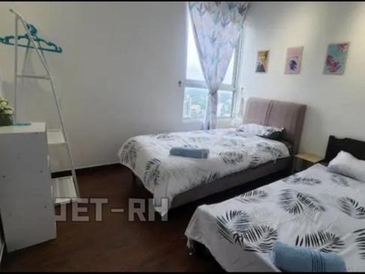 GEO Bukit Rimau @ 3 Room 2 Bath, Fully furnished, Gaya resort home