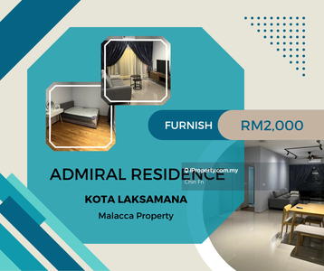 High Floor Fully Furnish Pool Admiral Residence Condo Kota Laksamana