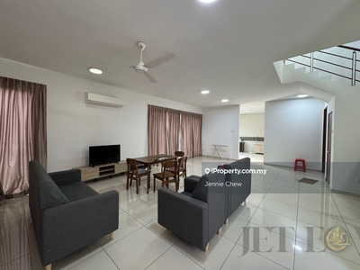 Jenjarom jaromas fully furnished 2sty semi d for rent gated guarded