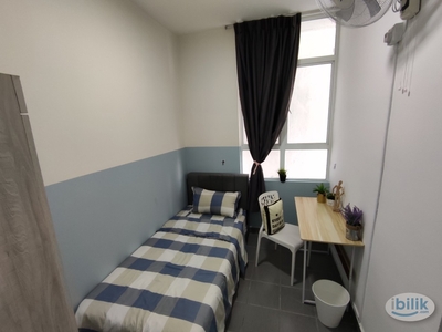 Last small room non sharing near LRT Taman Melati. Fully furnished with aircond. Available JUNE. Near TARUMT/Danau Kota/KLCC/KL Sentral/Gombak/DUKE