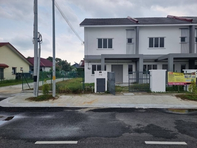 Rumah Baru Untuk Dijual 2 Storey End Lot Taman Sementa Permai Klang