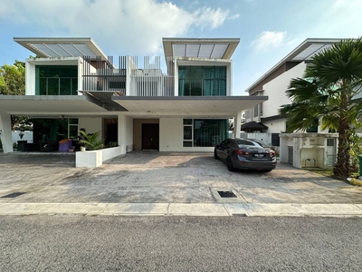 Rumah Untuk Dijual 2 Storey Semi D House Cassia Garden Residence Cyberjaya Harga Murah