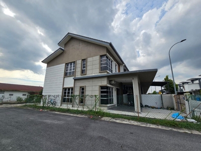 Rumah Untuk Dijual Shah Alam Taman Aqili Bukit Naga Seksyen 32 End Lot House