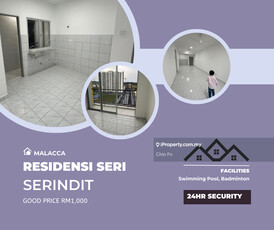 Brand New Residensi Seri Serindit Condo Bukit Baru GH Hospital Manipal