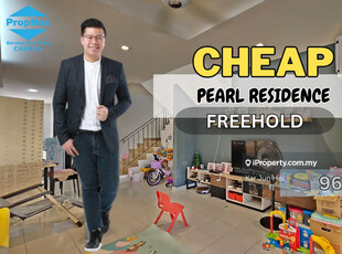 Cheap Nice 1.5 Stry (Ground Floor) Townhouse at Pearl Residence