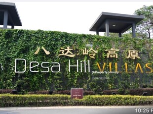 Developer Unit Desa Hill Villa Desa Petaling