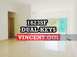 Dual-keys! Orchard Ville 1623sf Corner & Poolview 2cp Bayan Lepas Ftz