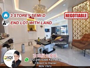 End lot with side land