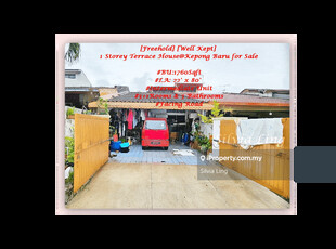 Freehold, Well Kept, 1 Storey Terrace House @ Kepong Baru for Sale