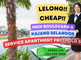 Lelong Super Cheap Service Residence @ Mkh Boulevard 2 Kajang Selangor