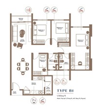 New Bayan Lepas 4 Bedrooms Premium Affordable Condo