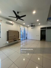 Permatang Santuary Double Story Semi D With Partially Furnished.