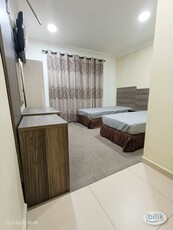 [Start Town Inn] Available Double Single Bed in Master Room at Berjaya Times Square, Bukit Bintang
