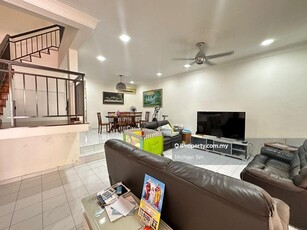 Taman Ungku Tun Aminah renovated double sty terrace house for sale