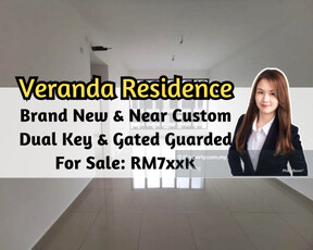 Veranda Residence, Brand New, Near Custom, Gated Guarded, Dual Key