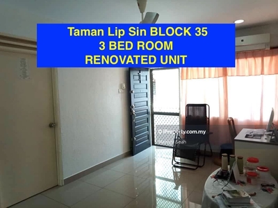 Taman Lip Sin 750 Sqft Fully Renovated Well Maintain Unit Good Deal
