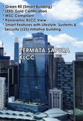 Sustainable, Green Building, LEED Gold, MSC Status, Panoramic KLCC View @ Permata Sapura