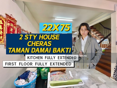 Back & First Floor Fully Extended 2 Storey House Cheras Alam Damai KL