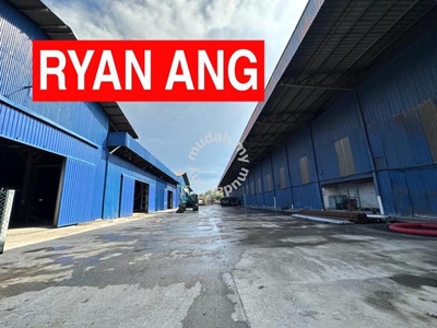 Butterworth Heavy Industrial Zone Detached Factory Warehouse For Rent