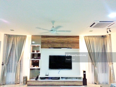 C H E A P bungalow partly furnished nice ID @ Hijauan Residen Cheras