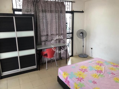 Fully-furnished Room with Attached Bathroom for Rent