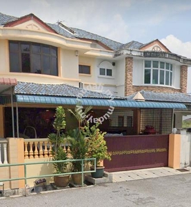 Ipoh bercham facing empty land renovated extended 2sty house for sale