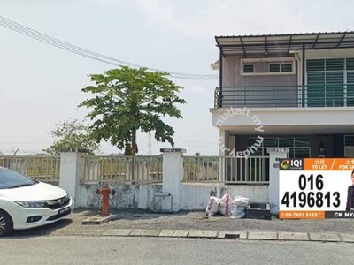Ipoh pengkalan setia partial furnished 2sty corner house for sale