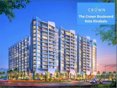 New KK Airbnb | The Loft, Seaview Condo : The Crown Serviced Suites