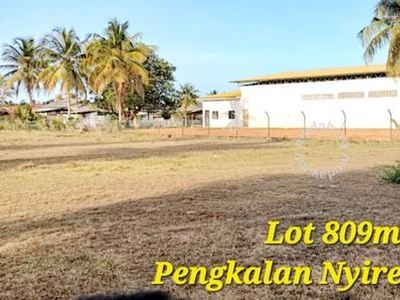 Lot 809m di Pengkalan Nyireh Besut Terengganu