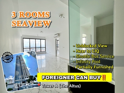 Setia Sky 88 Tower A 3 Rooms Unblocked Unit, Foreigner can buy!