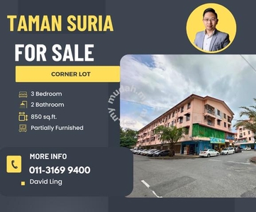 Taman Suria Shop Apartment | Corner Unit | Penampang