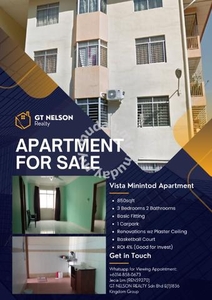 Vista Minintod Apartment for Sale | Bundusan Area
