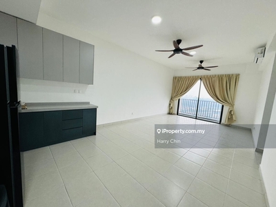 3 room unit for rent,partly furnish